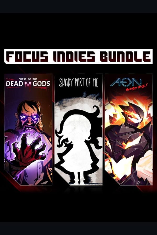 FOCUS INDIES BUNDLE - Curse of the Dead Gods + Shady Part of Me + Aeon Must Die!