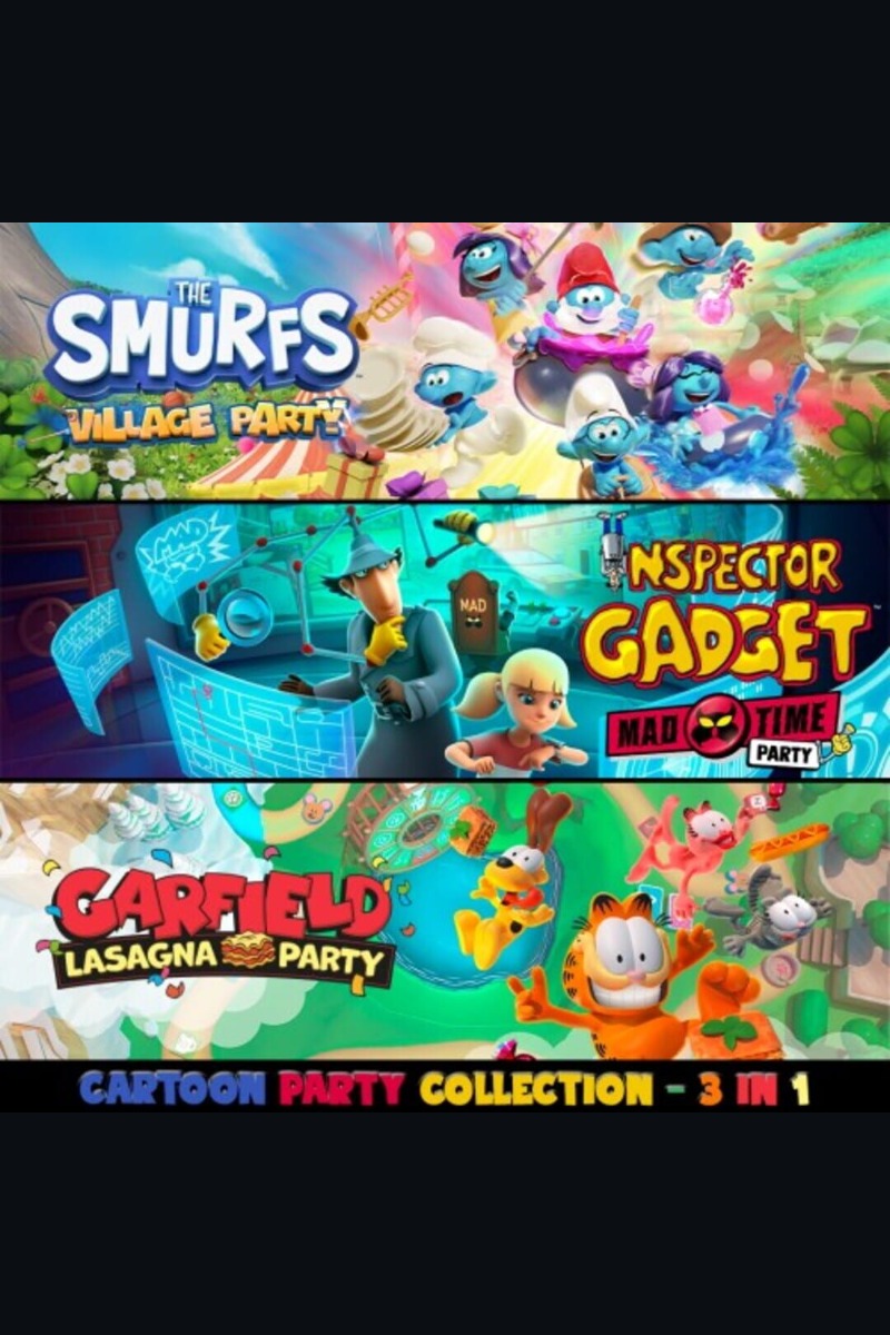 Cartoon Party Collection - 3 in 1